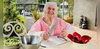 "Lo que me propongo hacer lo hago": abuela influencer de 88 años es reconocida por sus recetas "Lo que me propongo hacer lo hago": abuela influencer de 88 años es reconocida por sus recetas