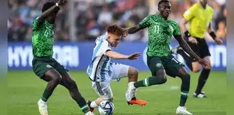 ¡Tropezaron en octavos! Argentina perdió 2-0 ante Nigería y quedó eliminado del Mundial sub-20 ¡Tropezaron en octavos! Argentina perdió 2-0 ante Nigería y quedó eliminado del Mundial sub-20
