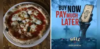 "Come ahora, paga después de muerto": oferta de pizzería de Nueva Zelanda se hace viral "Come ahora, paga después de muerto": oferta de pizzería de Nueva Zelanda se hace viral