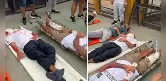 Internos del penal de Lurigancho sorprenden con actuación durante el Simulacro Nacional 2023