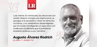Narrativa mentirosa de Lula, por Augusto Álvarez Rodrich
