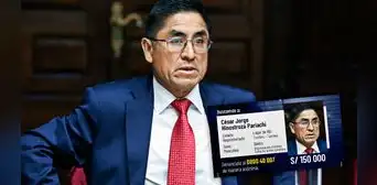 César Hinostroza: Ministerio del Interior ofrece 150.000 soles de recompensa por su ubicación