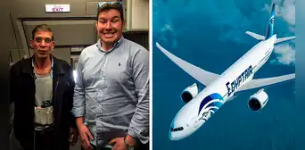 La insólita razón por la que un pasajero de avión le pidió un selfie a su secuestrador La insólita razón por la que un pasajero de avión le pidió un selfie a su secuestrador