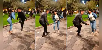 Peruanos se enfrentan en duelo de huaino y sorprenden a miles en TikTok Peruanos se enfrentan en duelo de huaino y sorprenden a miles en TikTok