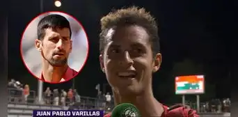 La atónita reacción de Varillas al enterarse que enfrentará a Novak Djokovic en el Roland Garros La atónita reacción de Varillas al enterarse que enfrentará a Novak Djokovic en el Roland Garros