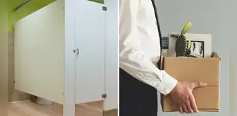 ¿Me pueden sancionar o despedir del trabajo por demorarme en el baño?