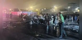 Lurín: dos sujetos que escapaban con auto robado mueren quemados Lurín: dos sujetos que escapaban con auto robado mueren quemados