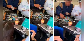 “Vender dulces quedó en el pasado”: escolar abre negocio de lectura del tarot en su colegio “Vender dulces quedó en el pasado”: escolar abre negocio de lectura del tarot en su colegio