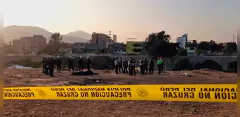 PNP halló restos de cuerpo humano a orillas del río Rímac en El Agustino PNP halló restos de cuerpo humano a orillas del río Rímac en El Agustino