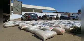 Incautan más de una tonelada de marihuana en 105 sacos en La Libertad Incautan más de una tonelada de marihuana en 105 sacos en La Libertad