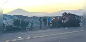 Accidente en Arequipa deja al menos 3 fallecidos en la Panamericana Sur Accidente en Arequipa deja al menos 3 fallecidos en la Panamericana Sur