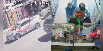 Chofer de camión atropelló a 3 ladrones que huían tras asalto en Huancayo