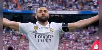 Karim Benzema se despide del Madrid con gol: anotó y se fue siendo ovacionado por el Santiago Bernabéu Karim Benzema se despide del Madrid con gol: anotó y se fue siendo ovacionado por el Santiago Bernabéu