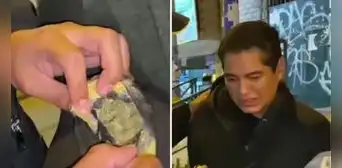 Villa El Salvador: vendedor de droga rompe en llanto al ser capturado por la Policía Nacional Villa El Salvador: vendedor de droga rompe en llanto al ser capturado por la Policía Nacional
