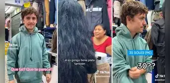 Español compra ropa en Gamarra y pide rebaja, pero vendedora le responde: "Es gringo, tiene plata" Español compra ropa en Gamarra y pide rebaja, pero vendedora le responde: "Es gringo, tiene plata"