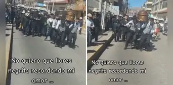 Marcha fúnebre despide a muerto al son de kullawada en Puno: "No quiero que llores, negrita" Marcha fúnebre despide a muerto al son de kullawada en Puno: "No quiero que llores, negrita"