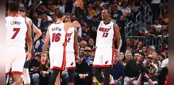 Miami Heat derrotó 111-108 a Denver Nuggets e iguala la serie 1-1 por las Finales de NBA 2023 Miami Heat derrotó 111-108 a Denver Nuggets e iguala la serie 1-1 por las Finales de NBA 2023