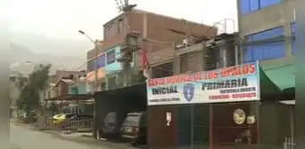 SJL: extorsionadores detonan explosivo en frontis de colegio tras exigir S/30.000 a dueños