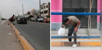 Metropolitano: se roban barandas del tramo norte que todavía no entra en funcionamiento Metropolitano: se roban barandas del tramo norte que todavía no entra en funcionamiento