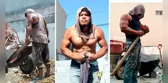 Albañil sorprende con atlético físico y se vuelve viral en TikTok: "Grande, 'Rambo'" Albañil sorprende con atlético físico y se vuelve viral en TikTok: "Grande, 'Rambo'"