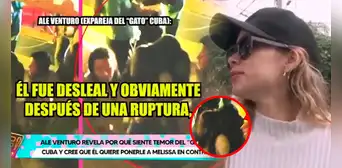 Ale Venturo confirma que Rodrigo Cuba le fue infiel mientras estaba embarazada: "Fue desleal" Ale Venturo confirma que Rodrigo Cuba le fue infiel mientras estaba embarazada: "Fue desleal"