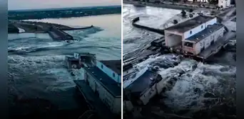 Desastre en Ucrania: evacúan a cientos de familias por destrucción de represa cerca de Kherson Desastre en Ucrania: evacúan a cientos de familias por destrucción de represa cerca de Kherson