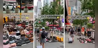 Peruana encuentra vendedores ambulantes en EE.UU.: "No sé si estoy en Nueva York o Gamarra" Peruana encuentra vendedores ambulantes en EE.UU.: "No sé si estoy en Nueva York o Gamarra"