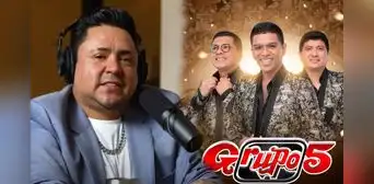 "Sin ellos, sería un desconocido": la respuesta de Lucho Cuéllar sobre reencuentro con Grupo 5 "Sin ellos, sería un desconocido": la respuesta de Lucho Cuéllar sobre reencuentro con Grupo 5
