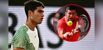 Alcaraz ganó 3-0 a Tsitsipas y jugará contra Djokovic en semifinales de Roland Garros 2023 Alcaraz ganó 3-0 a Tsitsipas y jugará contra Djokovic en semifinales de Roland Garros 2023