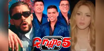 Grupo 5 supera a Shakira y Bad Bunny en el top musical de YouTube con 3 canciones: ¿cuáles son?