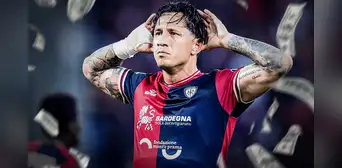Gianluca Lapadula y el inmenso salario que gana en el Cagliari de la Serie B de Italia Gianluca Lapadula y el inmenso salario que gana en el Cagliari de la Serie B de Italia