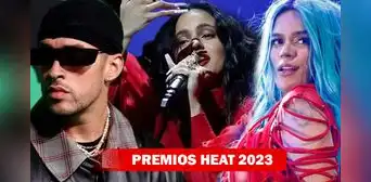 ¿Cuándo son los Premios Heat 2023?: FECHA y HORARIO de la ceremonia a lo mejor la música latina ¿Cuándo son los Premios Heat 2023?: FECHA y HORARIO de la ceremonia a lo mejor la música latina
