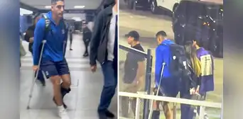 Pablo Sabbag genera preocupación en Alianza: abandonó Matute en muletas y con férula Pablo Sabbag genera preocupación en Alianza: abandonó Matute en muletas y con férula