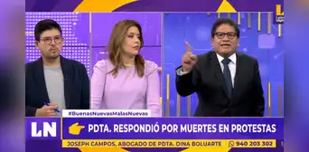 Abogado de Boluarte repite mentira sobre la muerte del suboficial Soncco, quien no murió calcinado Abogado de Boluarte repite mentira sobre la muerte del suboficial Soncco, quien no murió calcinado