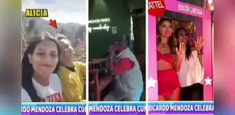 Ricardo Mendoza celebra cumpleaños de Rosalía Franco, mientras su pareja está de viaje Ricardo Mendoza celebra cumpleaños de Rosalía Franco, mientras su pareja está de viaje