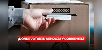 Elecciones Argentina 2023: ¿dónde voto este domingo en Mendoza y Corrientes? Elecciones Argentina 2023: ¿dónde voto este domingo en Mendoza y Corrientes?