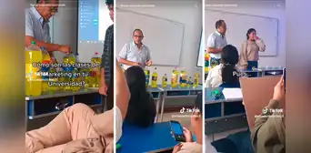 Profesor de la San Marcos sorprende con peculiar método de enseñanza en clases de Marketing Profesor de la San Marcos sorprende con peculiar método de enseñanza en clases de Marketing