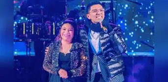 "Estoy orgulloso": Christian Yaipén cantó EN VIVO con Mell Llanos, su exalumna de La Voz