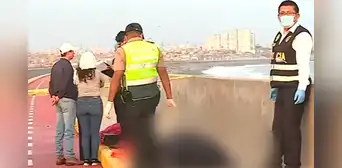 Callao: encuentran cuerpo de mujer que fue arrastrada por ola en playa de la Costa Verde