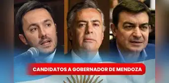 Candidatos a Gobernador de Mendoza 2023: ¿quiénes participan en las elecciones de este domingo? Candidatos a Gobernador de Mendoza 2023: ¿quiénes participan en las elecciones de este domingo?