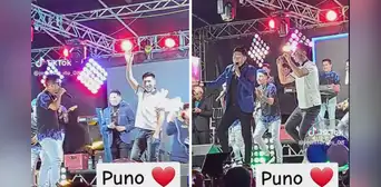 Royer Soncco, del grupo Russkaya, encantó a cachimbos de Puno con su baile: "Sus movimientos enamoran"