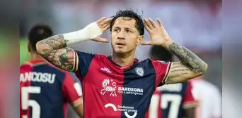 Con gol de Lapadula, Cagliari empató 1-1 ante Bari por la final de los playoffs de la Serie B