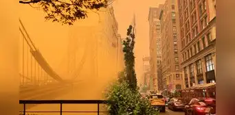 ¿Por qué Nueva York se ha tornado naranja? Estas son las razones que preocupan a expertos ¿Por qué Nueva York se ha tornado naranja? Estas son las razones que preocupan a expertos
