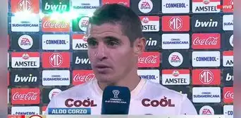 El provocador mensaje de Corzo a Santa Fe: "Me hubiera gustado tenerlo 11 contra 11"