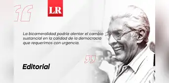 Bicameralidad, pero no así Bicameralidad, pero no así