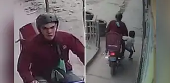 Delivery en fuga: motociclista invadió vereda y atropelló a niño de 4 años en SJM Delivery en fuga: motociclista invadió vereda y atropelló a niño de 4 años en SJM