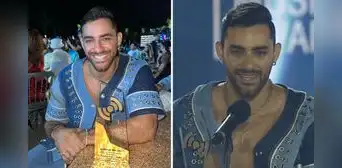 Austin Palao gana estatuilla de los Premios Heat y se emociona: “Mamita, esto es para ti”