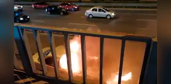 Jockey plaza: automóvil se incendió en los exteriores del centro comercial Jockey plaza: automóvil se incendió en los exteriores del centro comercial