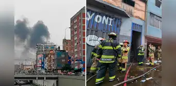 Incendio en La Victoria: un total de 20 perritos fueron rescatados Incendio en La Victoria: un total de 20 perritos fueron rescatados