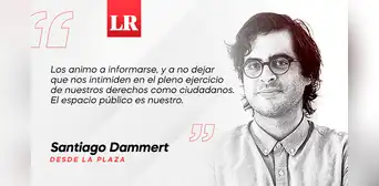 El espacio público es nuestro, por Santiago Dammert El espacio público es nuestro, por Santiago Dammert